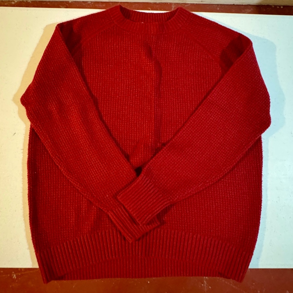 Old Navy SoSoft Waffle Crewneck Sweater, Size Small